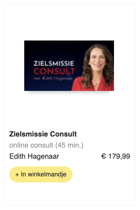 Zielsmissie consult met Aedith